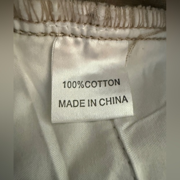 Princess Polly Cropped Jeans in Tan - Size 0 - Picture 7 of 7